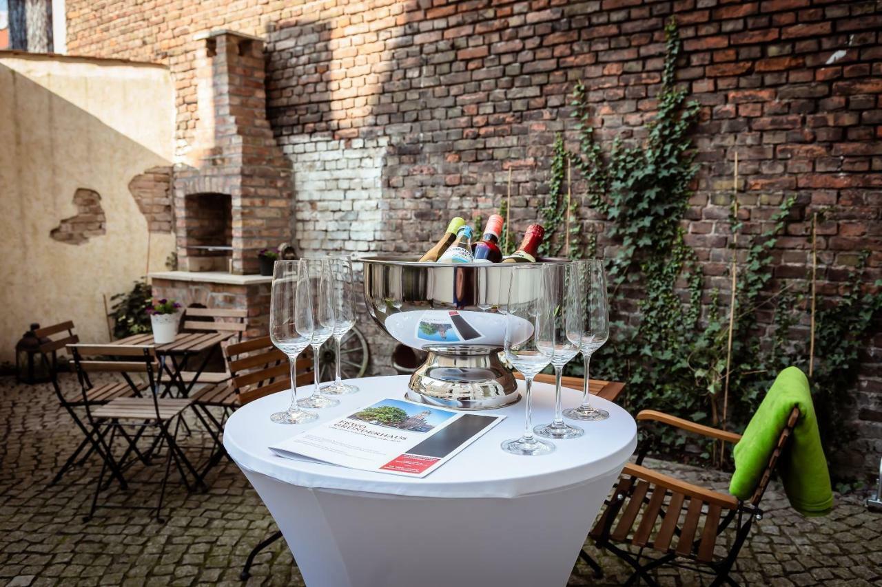 Ferienwohnung Gruenderhaus Brandenburg  ภายนอก รูปภาพ
