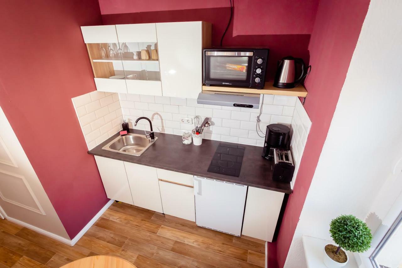 Ferienwohnung Gruenderhaus Brandenburg  ภายนอก รูปภาพ