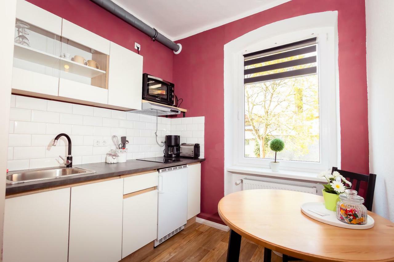 Ferienwohnung Gruenderhaus Brandenburg  ภายนอก รูปภาพ